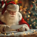 Believe in Santa letter sealed with red wax stamp