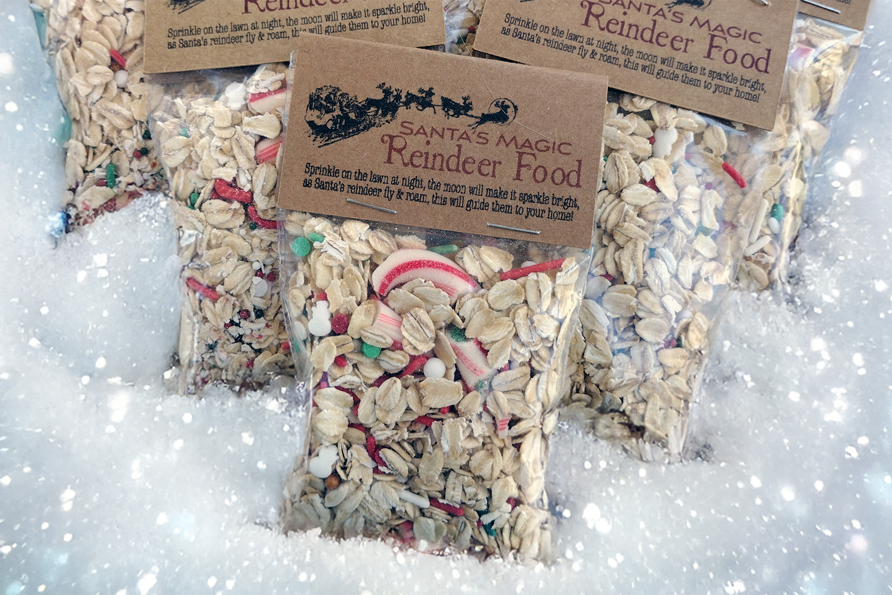 Santa’s Magic Reindeer Food in pouch
