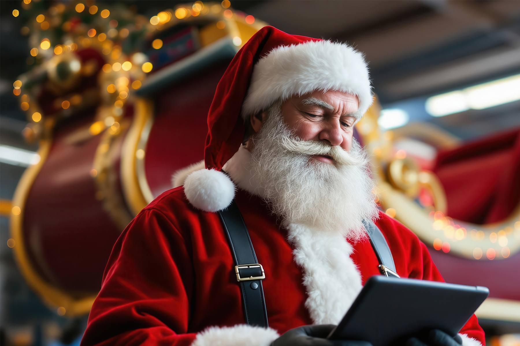 Santa’s sleigh upgrades